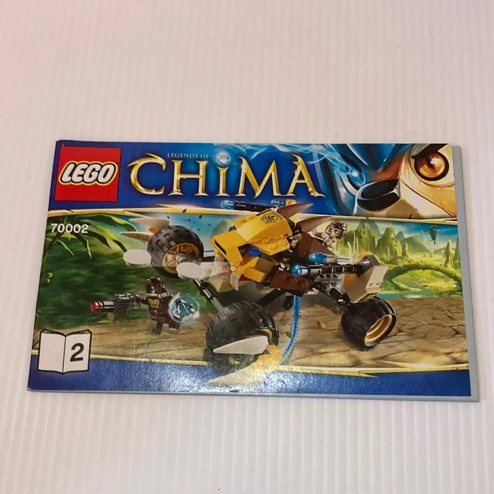 LEGO‎ 70002 Legends of Chima Instruction Booklet